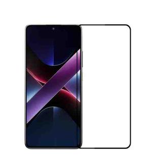 For Xiaomi Poco X7 Pro PINWUYO 9H 2.5D Full Screen Tempered Glass Film(Black)