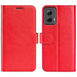 For Motorola Moto G Power 5G 2024 R64 Texture Horizontal Flip Leather Phone Case(Red)