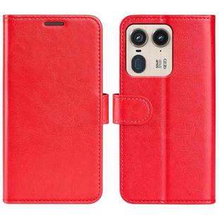 For Motorola Edge 50 Ultra R64 Texture Horizontal Flip Leather Phone Case(Red)