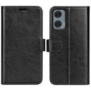 For Motorola Moto G24 Power R64 Texture Horizontal Flip Leather Phone Case(Black)