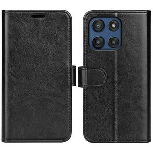 For Motorola Moto G Stylus 5G 2025 R64 Texture Horizontal Flip Leather Phone Case(Black)