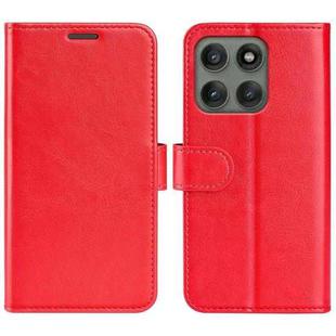 For Motorola Edge 60 Pro R64 Texture Horizontal Flip Leather Phone Case(Red)