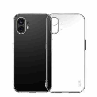 For Nothing Phone 2 MOFI Ming Series Ultra-thin TPU Phone Case(Transparent)