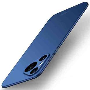 For Huawei Pura 7 MOFI Micro-Frosted PC Ultra-thin Hard Phone Case(Blue)