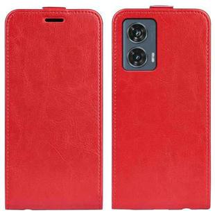 For Motorola Edge 50 Fusion R64 Texture Single Vertical Flip Leather Phone Case(Red)