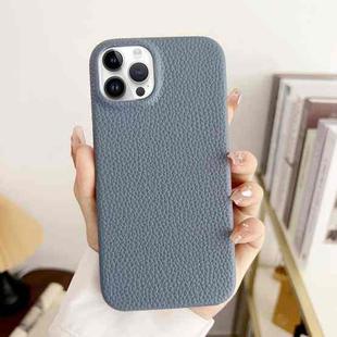 For iPhone 15 Pro Litchi Texture All-inclusive Shockproof Phone Case(Grey)