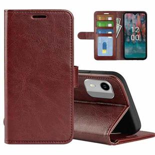 For Nokia C12 R64 Texture Horizontal Flip Leather Phone Case(Brown)