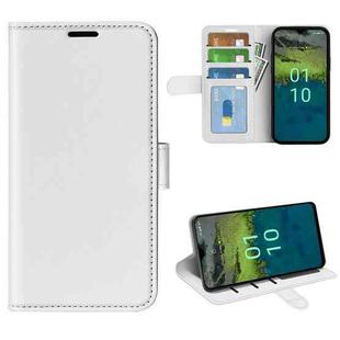 For Nokia C110 R64 Texture Horizontal Flip Leather Phone Case(White)
