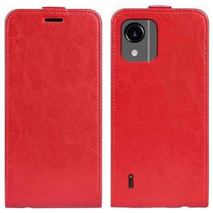 For Nokia C100 R64 Texture Single Vertical Flip Leather Phone Case(Red)