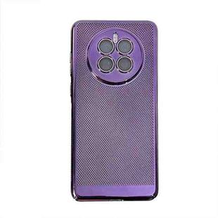 For Huawei Mate 50 Ice Sense Heat Dissipation Electroplating PC Phone Case(Purple)