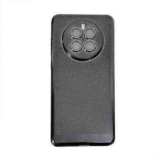 For Huawei Mate 50 Ice Sense Heat Dissipation Electroplating PC Phone Case(Black)