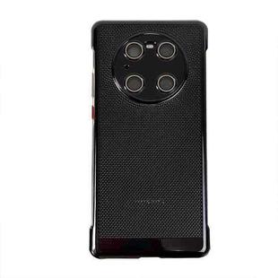 For Huawei Mate 40 Pro Ice Sense Heat Dissipation Electroplating PC Phone Case(Black)