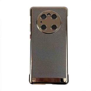 For Huawei Mate 40 Pro Ice Sense Heat Dissipation Electroplating PC Phone Case(Gold)