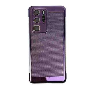 For Huawei P40 Pro Ice Sense Heat Dissipation Electroplating PC Phone Case(Purple)