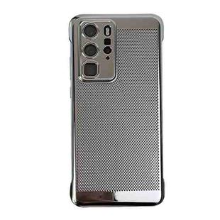 For Huawei P40 Pro Ice Sense Heat Dissipation Electroplating PC Phone Case(Silver)