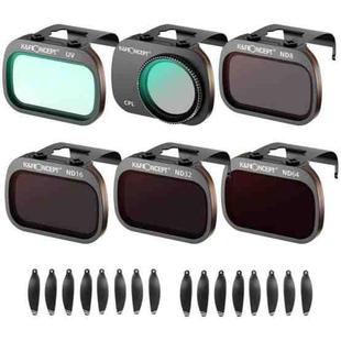 K&F Concept SKU.1905 Drone 6 in 1 UV ND Filters Propellers  Kit For DJI Mavic Mini / Mini 2 /Mini SE /Mini 2 SE