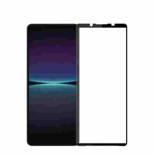 For Sony Xperia 5 V PINWUYO 9H 2.5D Full Screen Tempered Glass Film(Black)