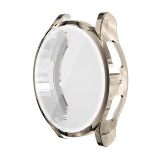 For Samsung Galaxy Watch 6 40mm Fully Enclosed TPU Watch Protective Case(Light Gold)