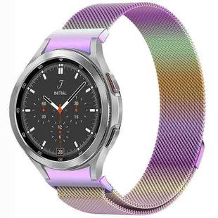 For Samsung Galaxy Watch4 / 4 Classic 46mm Button Style Milan Magnetic Metal Watch Band(Color)