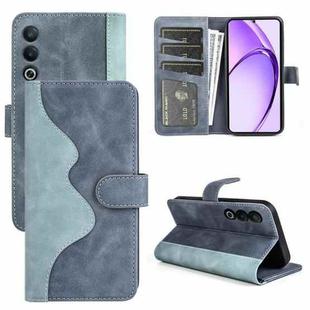 For OPPO A3 Pro Global Stitching Horizontal Flip Leather Phone Case(Blue)