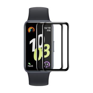 For Huawei Band 10 2pcs ENKAY 3D Full Coverage Soft PC Edge PMMA HD Screen Film