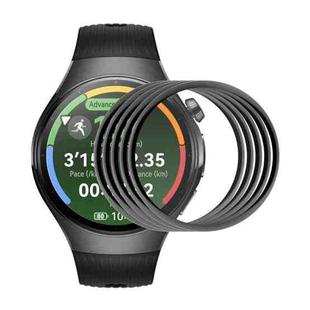 For Huawei Watch 5 42mm 5pcs ENKAY 3D Full Coverage Soft PC Edge PMMA HD Screen Film