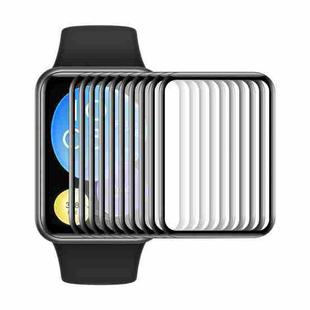 For Huawei Watch Fit Special Edition 10pcs ENKAY 3D Full Coverage Soft PC Edge PMMA HD Screen Film