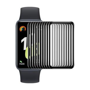 For Huawei Band 10 10pcs ENKAY 3D Full Coverage Soft PC Edge PMMA HD Screen Film