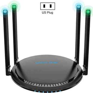 WAVLINK WN531MX3 Wider Coverage AX3000 WiFi 6 Wireless Routers Dual Band Wireless Repeater, Plug:US Plug