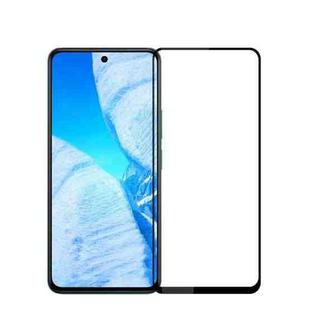 For vivo Y58 5G PINWUYO 9H 2.5D Full Screen Tempered Glass Film(Black)