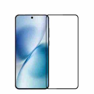 For vivo X200s PINWUYO 9H 2.5D Full Screen Tempered Glass Film(Black)