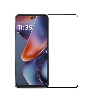 For Motorola Moto G 2025 PINWUYO 9H 2.5D Full Screen Tempered Glass Film(Black)