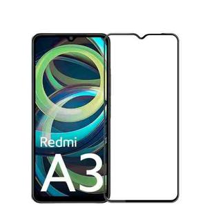For Xiaomi Redmi A3 PINWUYO 9H 3D  Full Screen Explosion-proof Tempered Glass Film(Black)