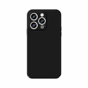 For iPhone 15 Pro MOFI Qin Series Skin Feel All-inclusive PC Phone Case(Black)