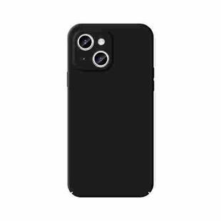 For iPhone 15 Plus MOFI Qin Series Skin Feel All-inclusive Silicone Phone Case(Black)
