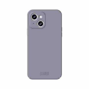 For iPhone 15 MOFI Qin Series Skin Feel All-inclusive Silicone Phone Case(Gray)