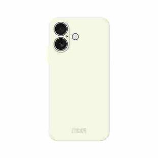 For iPhone 17 MOFI Qin Series Skin Feel All-inclusive PC Phone Case(Beige)
