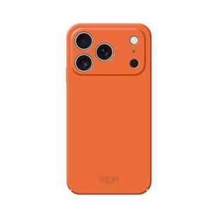 For iPhone 17 Pro MOFI Qin Series Skin Feel All-inclusive PC Phone Case(Orange)