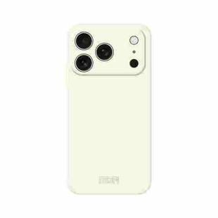 For iPhone 17 Pro Max MOFI Qin Series Skin Feel All-inclusive PC Phone Case(Beige)