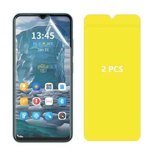 For Huawei nova Y61 4G 2pcs ENKAY Hat-Prince Full Glue Soft Explosion-proof Hydrogel Film