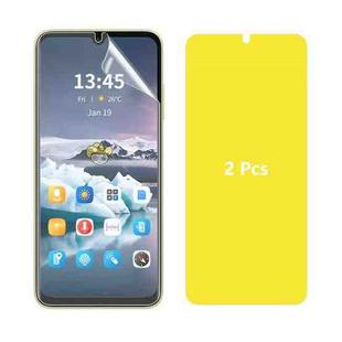 For Huawei Enjoy 70 / Enjoy 70z / nova Y72 2pcs ENKAY Hat-Prince Full Glue Soft Explosion-proof Hydrogel Film