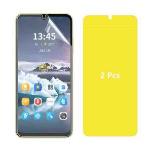 For Huawei Enjoy 60 2pcs ENKAY Hat-Prince Full Glue Soft Explosion-proof Hydrogel Film