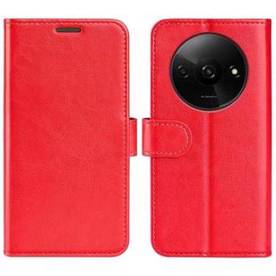 For Xiaomi Redmi Note 13 4G R64 Texture Horizontal Flip Leather Phone Case(Red)