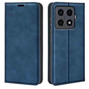 For Xiaomi 15T Pro Retro-skin Magnetic Suction Leather Phone Case(Dark Blue)