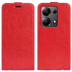 For Xiaomi Redmi Note 13 Pro 4G R64 Texture Single Vertical Flip Leather Phone Case(Red)