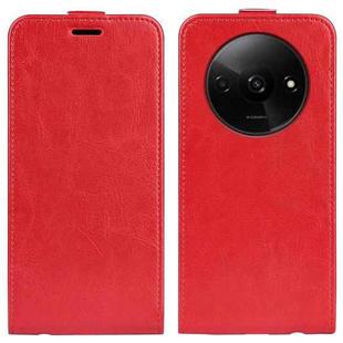 For Xiaomi Redmi A3 R64 Texture Single Vertical Flip Leather Phone Case(Red)