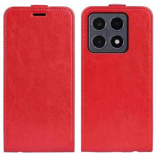 For Xiaomi 15T R64 Texture Single Vertical Flip Leather Phone Case(Red)