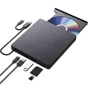 BT668 Readable TF / SD Card USB Multi-Function CD Disc Player External Optical Drive DVD Burner