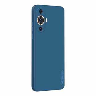 For Huawei nova 11 Pro / 11 Ultra PINWUYO Sense Series Liquid Silicone TPU Phone Case(Blue)