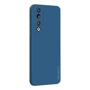 For Honor 90 Pro PINWUYO Sense Series Liquid Silicone TPU Phone Case(Blue)
